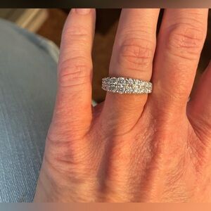 1 1/4 ct Wedding Band